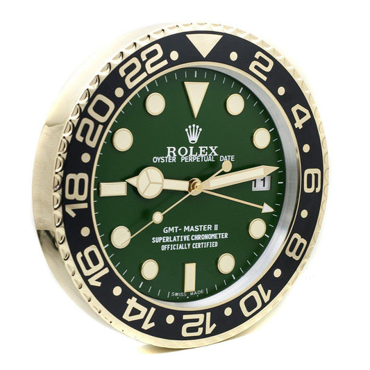 GMT Master II - Black & Gold Bezel with Green interior