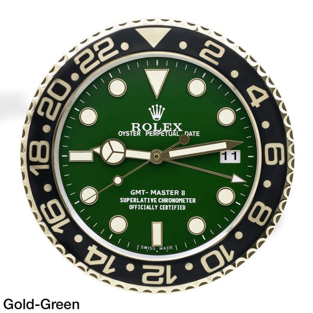 GMT Master II - Black & Gold Bezel with Green interior